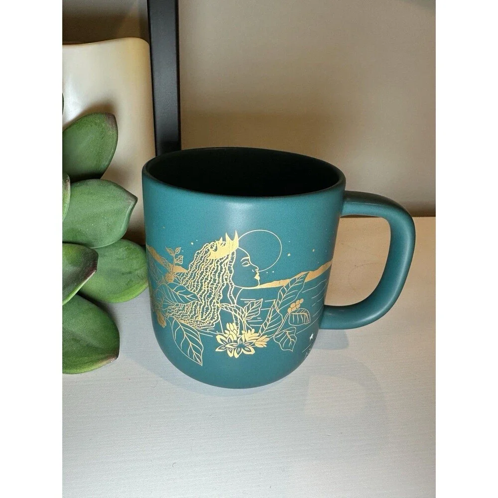 Starbucks Reserve Roastery Coffee Mug Melissa Koby Siren Green Limited Edition - Picture 2 of 5